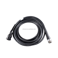 Kabel Rakitan Konektor Daya AC Pengunci Kompatibel PowerCON Custom RCD RCD-HARN6065 Biru Abu-abu 3x1.5mm H05RN-F Audio Panggung