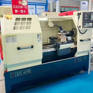Haute précision CK6150 6140 CNC tour tournant les manchons d'usinage broche unique capacité verticale et horizontale à usage intensif - Product Image 6
