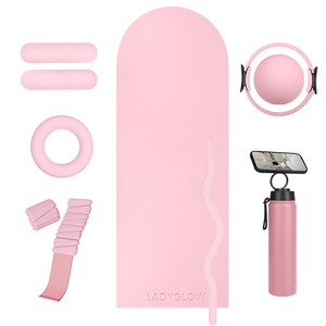 LADYGLOW Nuovo <span class=keywords><strong>Kit</strong></span> Pilates Attrezzi per Allenamento Anello di Potenza Personalizzato Tappetino Yoga Set Fitness per <span class=keywords><strong>Palestra</strong></span> Domestica <span class=keywords><strong>Kit</strong></span> Pilates - Product Image 1