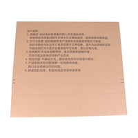 Dossiers en forme de livre en carton brun avec logo personnalisé, impression numérique, vernis brillant/mat portable, haute qualité, écologique