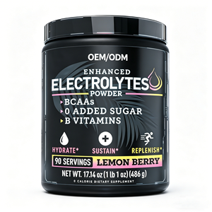 Poudre d'électrolytes pour l'hydratation, le regain d'énergie, la récupération, les minéraux essentiels pour l'entraînement et l'usage quotidien - Product Image 1