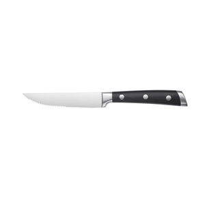 Ensemble <span class=keywords><strong>de</strong></span> couteaux <span class=keywords><strong>de</strong></span> cuisine à manche ergonomique en acier inoxydable et acier 6 options <span class=keywords><strong>de</strong></span> couleur <span class=keywords><strong>couteau</strong></span> à viande semi-dentelé personnalisé - Product Image 5