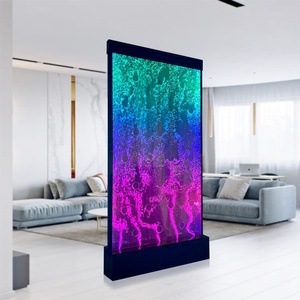 Custom Led Lighting Water <b>Curtain</b> Acrylic Water Bubble Wall Indoor Screens Partitions - Product Image 3