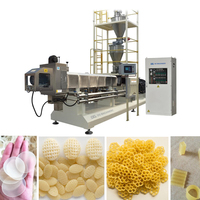 Fry Papad Pellet Chips Extruder Machine/3d 2d Fryums Snack Proces Plant/Tarwe Chips Productielijn Jinan dg