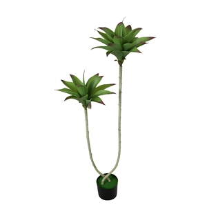 Decoración para Eventos al por Mayor, Árbol de <span class=keywords><strong>Agave</strong></span> Artificial Tropical en Maceta, Plantas de Interior para Decoración de Oficinas y Otras Decoraciones para Bodas - Product Image 4