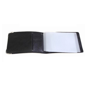 Car PU Driver's License <b>Holder</b> 10.5x6.7cm 6-Page Black Interior <b>Document</b> Storage For Vehicle Registration - Product Image 3