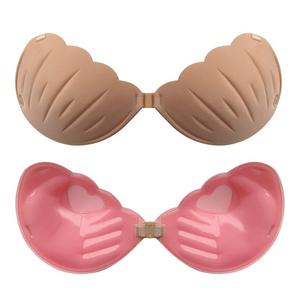 Meiye Rose Silicone Sexy Poitrine Pétales <span class=keywords><strong>Invisible</strong></span> Bandoulière Amovible Push Petit Sein Sous-Vêtements Shell En Gros - Product Image 5