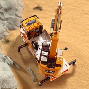 <span class=keywords><strong>Camión</strong></span> Mezclador de Cemento de Metal a Escala 1:5, <span class=keywords><strong>Juguete</strong></span> de Gran Escala, Vehículo de Ingeniería - Product Image 4