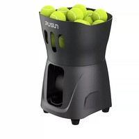 Machine d'entraînement de tennis et de padel portable et durable, capacité 120 balles, contrôlée par application, service aléatoire, pour l'enseignement du padel