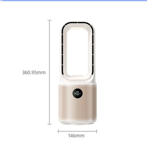 Ventilateur de bureau sans pales <span class=keywords><strong>Feigo</strong></span>, rechargeable, avec fonction de pulvérisation d'air, ventilateur portable avec humidificateur pour la maison et le bureau - Product Image 5