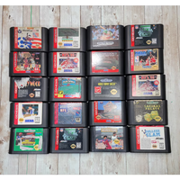 Cartouche de jeu personnalisable pour console de jeu vidéo Sega Megadrive Genesis