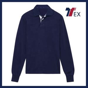 AMW210826-1新製品カスタム安い価格100% オリジナルポロ長袖4xlラグビーシャツ - Product Image 3