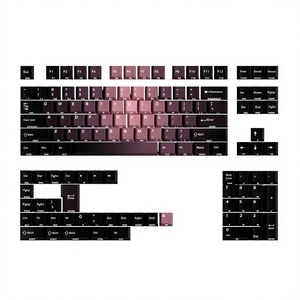 Juego Completo <span class=keywords><strong>de</strong></span> Teclas PBT Translúcidas <span class=keywords><strong>de</strong></span> Doble Capa JCM BlackBerry 50, Distribución OEM en Coreano, Ruso, Alemán, Francés, Árabe e Inglés - China - Product Image 1