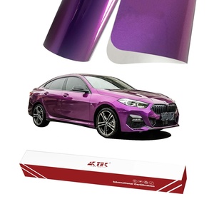 <span class=keywords><strong>Film</strong></span> de protection de carrosserie automobile en PVC de couleur violet 1,52*17M, <span class=keywords><strong>film</strong></span> de protection de carrosserie automobile auto-cicatrisant anti-rayures, rouleau de vinyle, films de voiture changeant de couleur - Product Image 1
