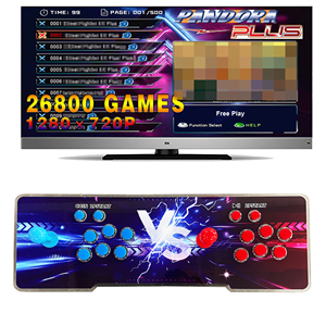 Console da Tavolo Classica per 2 Giocatori Gioco Elettronico Retro <span class=keywords><strong>Arcade</strong></span> Scheda di Gioco Pandora 3D <span class=keywords><strong>Arcade</strong></span> <span class=keywords><strong>Box</strong></span> con 29800 Giochi - Product Image 1