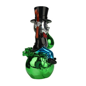 Escultura galvanizada de resina Monopoly <span class=keywords><strong>en</strong></span> forma de símbolo de dólar, escultura de helado para adornos navideños - Product Image 4