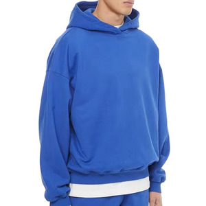 Sudadera con Capucha Oversize para Hombre, Estilo Urbano, Manga Larga, Informal, para Invierno, Corte Holgado, con Bolsillos - Product Image 2