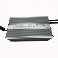 Driver LED Inventronics EUD-600S12ADT 600W avec variateur pour projecteur et éclairage public, étanche IP67, sortie unique
