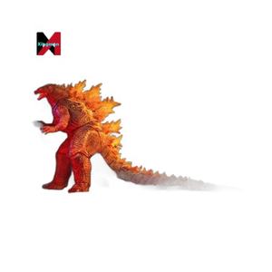 Modèle Godzilla Roi des Monstres Rouge Nuklear (ou Nuklear Burning Red) en Boîte de Présentation – Article de Collection Cinématographique - Product Image 5