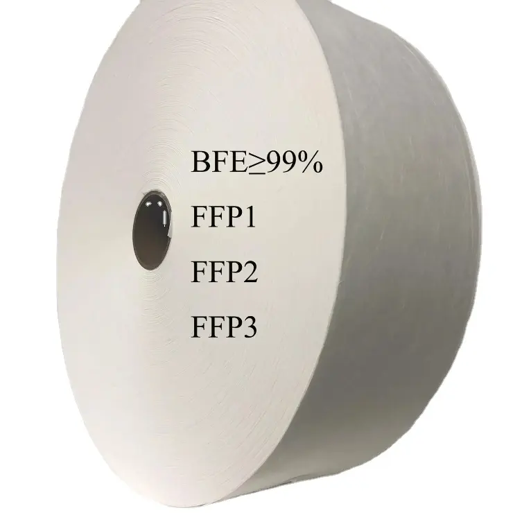 Produsen langsung grosir Bfe99 Melt-Blown bukan tenun kain Pp Spunbond non-tenun Meltblown kain Nonwoven