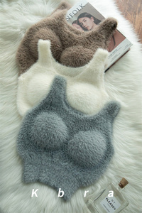 Canottiera calda aderente morbida e accogliente da <span class=keywords><strong>donna</strong></span> con fondo leggero Push-Up - Product Image 2