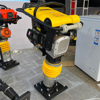 High-performance Tamping Rammer for Compacting Soil Adjustable Handlebar for User Convenience Tamping Rammer