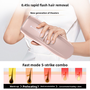 Nouvelle Arrivée 2026 – Épilateur Laser IPL <span class=keywords><strong>à</strong></span> Double Lampe Saphir Personnalisé, Refroidissement Glace Violette, pour Épilation <span class=keywords><strong>à</strong></span> <span class=keywords><strong>Domicile</strong></span> pour Femmes - Product Image 5