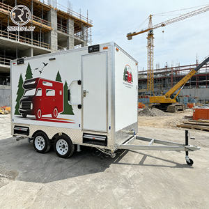 Remorque Sanitaire Mobile pour Tournois, Remorque Toilettes Portable, Combo Tableau <span class=keywords><strong>de</strong></span> Score pour Événements Sportifs et Terrains <span class=keywords><strong>de</strong></span> Compétition Extérieurs - Product Image 5