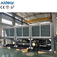 Refroidisseur d'eau à air pour la stabilisation de la température des bains de placage et d'anodisation, 20KW-500KW, micro-ordinateur