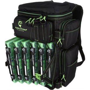 Sac à dos de pêche avec porte-cannes, 4 boîtes à pêche et grand sac de rangement pour matériel de pêche - échantillon gratuit - Product Image 3