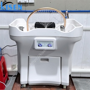 Kisen Offre Spéciale – Évier de Lavage Capillaire Mobile Chauffant Portable pour Lit de Massage, Idéal pour Salons de Coiffure (Sans Raccordement aux Tuyaux) - Product Image 3