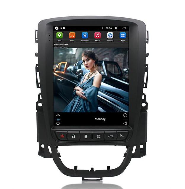 Aijia Tesla Style Aandroid Radio for Opel Astra J Vauxhall Buick Verano 2009-2015 Car MediaPplayer Android Car Stereo