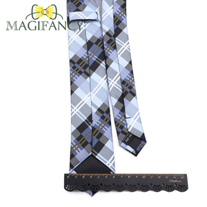 <span class=keywords><strong>Corbata</strong></span> Clásica de Jacquard a Cuadros y Rayas de 6 cm, de Poliéster <span class=keywords><strong>Azul</strong></span>, <span class=keywords><strong>Corbata</strong></span> Delgada para Hombre, <span class=keywords><strong>Corbata</strong></span> de Esmoquin, <span class=keywords><strong>Camisa</strong></span>, <span class=keywords><strong>Corbata</strong></span>, Regalo para Hombre, Accesorio - Product Image 2