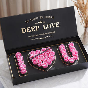 Valentine's Day gift new heart language wish <b>soap</b> flower gift box cross-border birthday gift for wife and girlfriend - Product Image 3