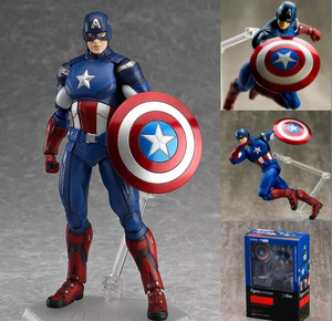 ฟิกเกอร์แอคชั่นกัปตันแมนแบบกำหนดเอง โมเดลอเมริกา ตัวการ์ตูน - Product Image 2