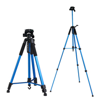 Trépied léger pour appareil photo/projecteur en alliage d'aluminium avec clip universel compatible avec téléphone/android/sport 170 CM Ce
