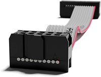 Modular Synth Synthesizer Flachband-Stromkabel 15cm 6 "-10 bis 16 Pins PVC-isoliert für den Computer gebrauch