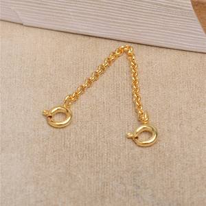 โซ่ต่อขยายแบบสปริงเงินแท้ S925 ยาว 5 ซม. พร้อมสายไข่มุก สำหรับงาน DIY อุปกรณ์เสริมสำหรับทำเครื่องประดับ-5552 - Product Image 4