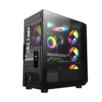 Computer New Gaming Pc Case Micro Case HDD SSD Gamer Desktop Sell Micro Mesh Panel Bet Cooling Computer Gaming case