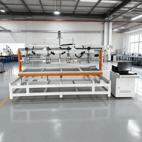 Machine automatique de découpe et de rainurage de mousse pour la production de doublures d'emballage de protection