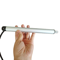 Aktuator Linear Elektrik Mini 12V 24V yang Dapat Disesuaikan, Proteksi IP54, Stroke 50-150mm, SANXING FD16, Paduan Aluminium untuk Robotika