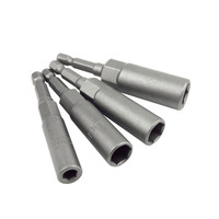 Kit de tournevis magnétique à embout hexagonal de 17x65 mm 1/4 pouces pour perceuse électrique