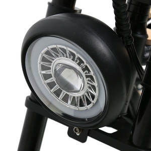 Bicicleta Eléctrica Retro TXED de 20x4.0 Pulgadas, Motor de 250W, Batería de 48V 14.5Ah, 3 Velocidades Internas, Neumático Grueso, Doble Asiento, Estilo Cruiser - Product Image 4