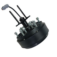 Moteur triphasé sans balais refroidi par air D225-380V0.4KW étanche, efficacité IE4 pour ventilateur de plafond industriel, ventilateur HVLS de 12 pieds