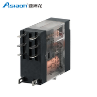 Relais électromagnétique miniature Asiaon AS14F-LS 1Z 24V 12A à usage général avec protection scellée pour AC 220V