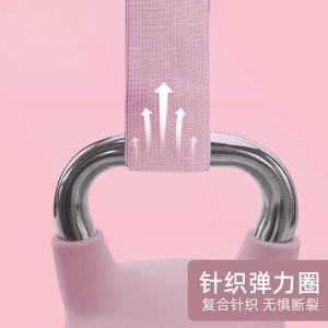 男女便携式健身带乳胶阻力拉伸环用品健身瑜伽和臀部训练包装袋 - Product Image 3