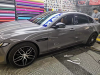 Meilleur prix haute polymère cristal Nardo gris (profond) enveloppe de voiture vinyle PET enveloppe vinyle