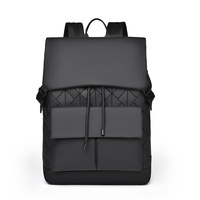 Mochila de gran capacidad a la moda para hombre 2025, mochila escolar impermeable geométrica de moda para estudiantes universitarios para viaje, bolsa de ordenador de trabajo