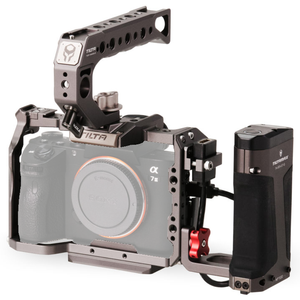 <span class=keywords><strong>Tilta</strong></span> TA-T17-B-G Tiltaing Camera <span class=keywords><strong>Rig</strong></span> Camera Cage Tiltaing so Ny A7/a9 Series Kit B minimise l'usure et prend en charge les accessoires - Product Image 3