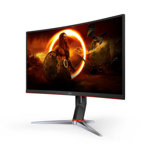 NUEVO <span class=keywords><strong>AOC</strong></span> CQ27G2X QHD <span class=keywords><strong>2K</strong></span> 180Hz compatible con Adaptive Sync 1Ms tiempos de respuesta PC Pantalla de juegos de computadora - Product Image 1